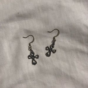 Cross earrings